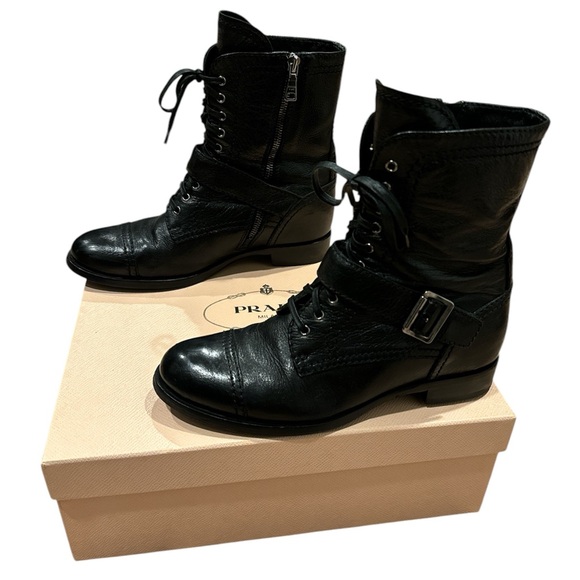 PRADA Boots 100% AUTHENTIC - Picture 3 of 13